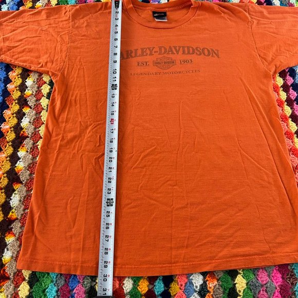 2010s Harley-Davidson Roanoke Virginia Train 611 Oversized Tee Motorcycl… - Picture 8 of 12